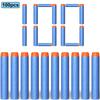 7.2cm 100pcs for Nerf Soft Bullets Darts Round Head Refill Sponge Darts Kids Children Toy Gun Bullets for NERF N-Strike Blasters