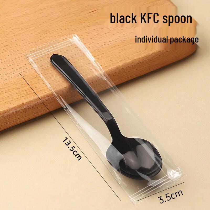 Thickened Food Grade Disposable Plastic Spoons