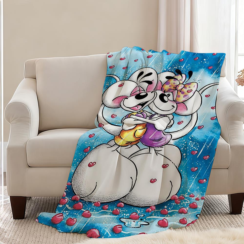 Decke Überwurf Super Gemütlich Plüsch Wohnzimmer Sofa Couch Kindlich Geburtstag Cartoon D-DiddlS-ES Niedliche Geschenke