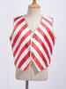 Unisex Kids Party Vest Christmas Striped Costume Waistcoat with Button Front for Performance
