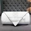 Premium Silk Quilt Square Grid Cotton Fabric Comforter Chinese Xiang Marriage Quilts Double Bed Summer Duvets 220X240
