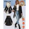 Women's Long Sleeve Zip Warm Hooded Jacket