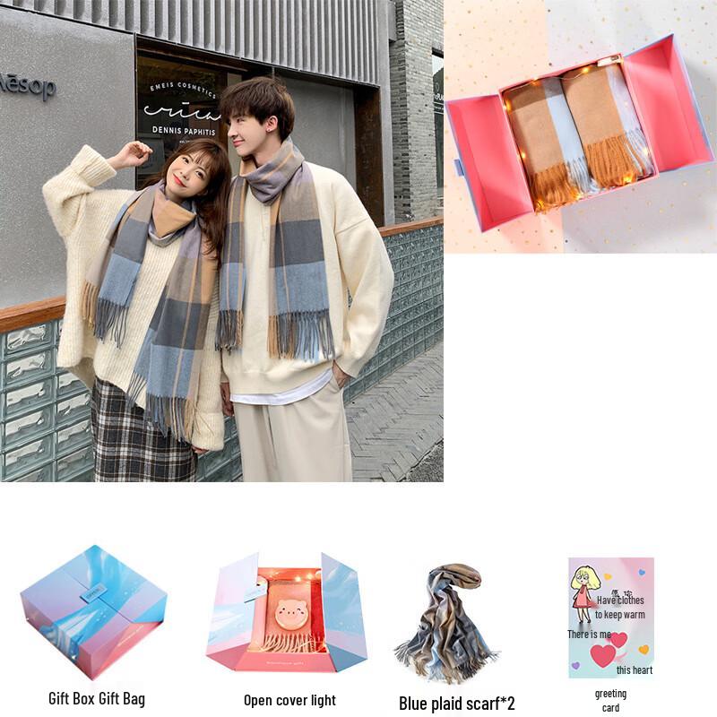 

Элегантный зимний набор шарфов «Три дельфина» One Size