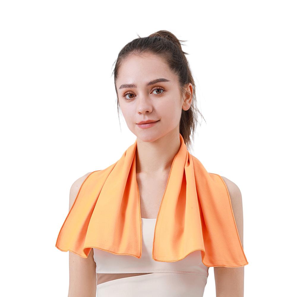 Portable Double Sided Fleece Quick Dry Absorbent Sports Towel For Yoga Fitness
