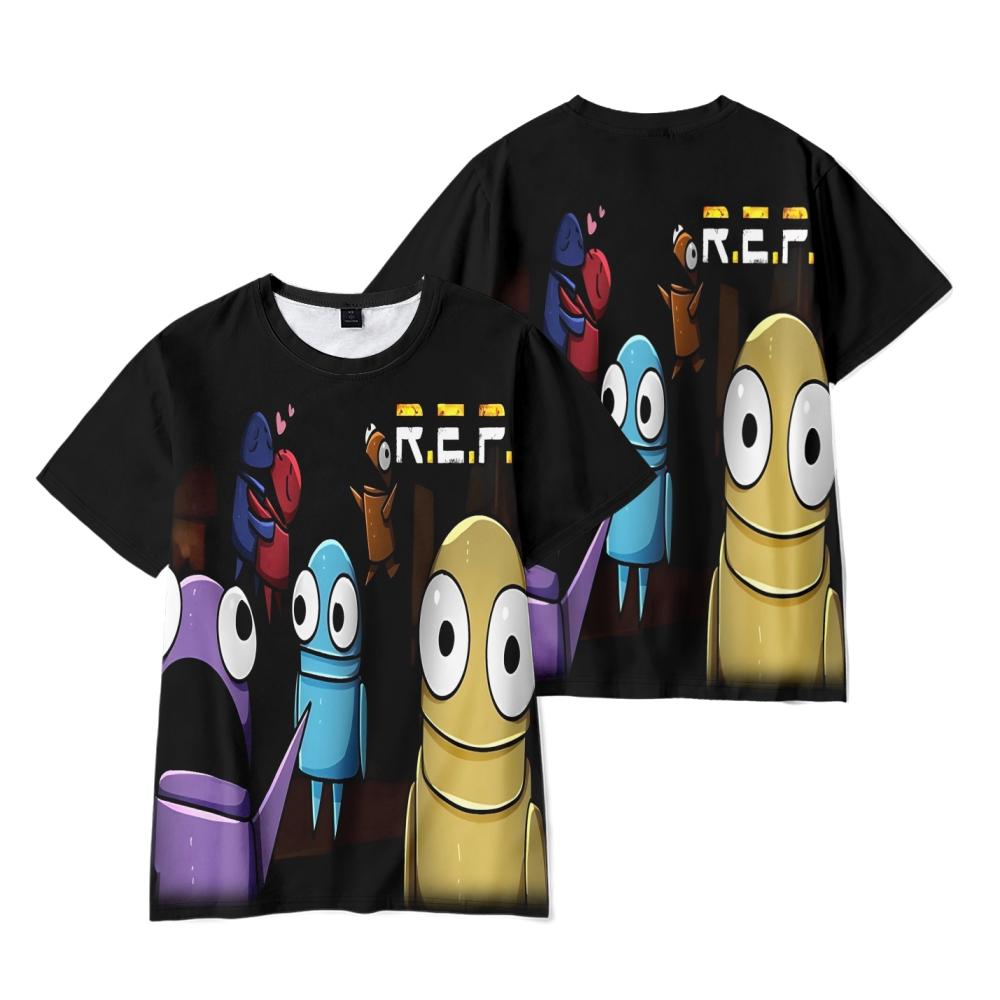 Fashion Game REPO T Shirts for Women Men Summer Clothing Fitness O Neck Man T-shirt Oversized Men T-shirts Tops XS