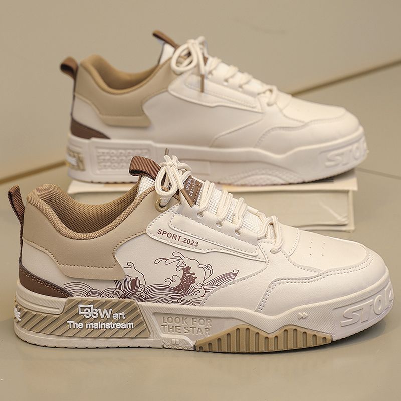 Nové jaro 2024 Stovky párování Pop Boty Pánské tenisky se silnou podrážkou Běžné boty Pánské boty Módní trendy Boty