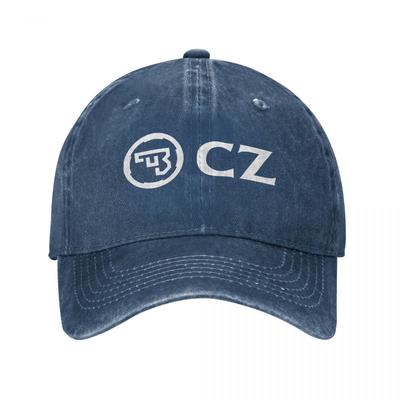 Ceska Zbrojovka Uhersky Brod Senajan Basebollkepsar CZ USA Distressed Bomullshattar Keps Vintage Utomhus Justerbar Snapback-keps