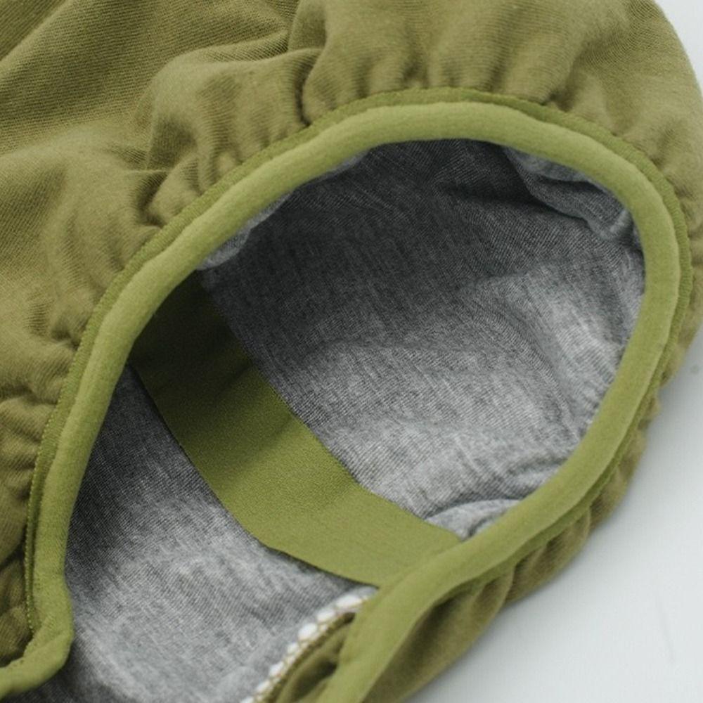 Pure Cotton Adult Diapers Water Resistant Anti-Side Leakage Reusable Underpants Skin-Friendly High Absorption