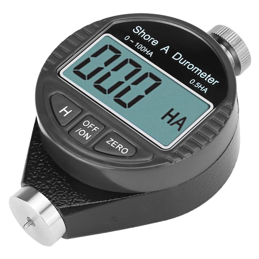 Digital Durometer, 100HD Digital Durometer Shore D Durometer Shore Meter LCD Display Rubber Hardness Tester for Rubber and Plastic Tires
