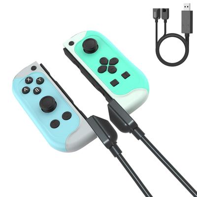 Καλώδιο φόρτισης για Switch Συμβατό με φόρτιση χειριστηρίου Switch Συμβατό με μοντέλα Nintendo Switch και OLED Μπορεί να φορτίσει 2 Switch ταυτόχρονα