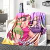 Custom Name Hunter'S Purple Dream Party Blanket For Couch Bed Plush Cozy Fuzzy Blanket Super Soft Warm Blankets For Fall And Winter 0916206