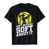 Lustige Softball-Kunst für Fastpitch-Werfer, Fänger, Teamplayer T-Shirt für Männer Frauen 100% Baumwolle T-Shirts Kurzarm Tops 04101
