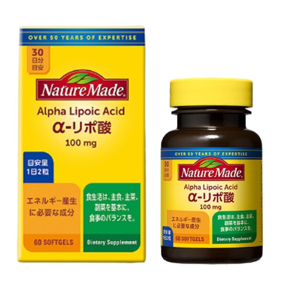 

Otsuka Nature Made Alpha Lipoic Acid 60 Tablets, 30-Day Supply