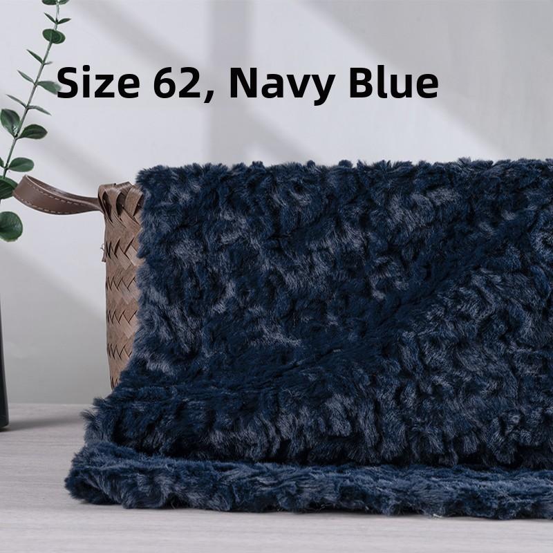 Thickened Rabbit Fur Brushed Cotton Doll DIY Fabric Rose Patterned Fur Collar Clothing Material Home Decor Sponge Pad Fabric