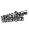 40pcs Hand Tool Sets Car Repair Tool Set Mechanical Tools Box for Home 1/4 3/8 Inch Socket Wrench Set Ratchet Screwdriver Kit