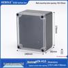 Transparent Waterproof ABS Plastic Junction Box for Indoor/Outdoor Power Supply & Monitor