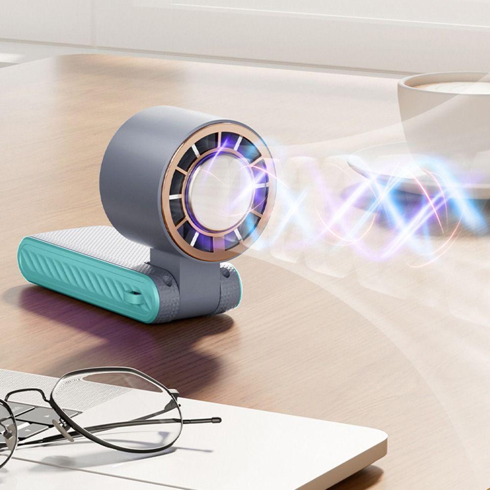 Semiconductor Refrigeration Handheld Cooling Fan Outdoor Portable Fan Outdoor Camping