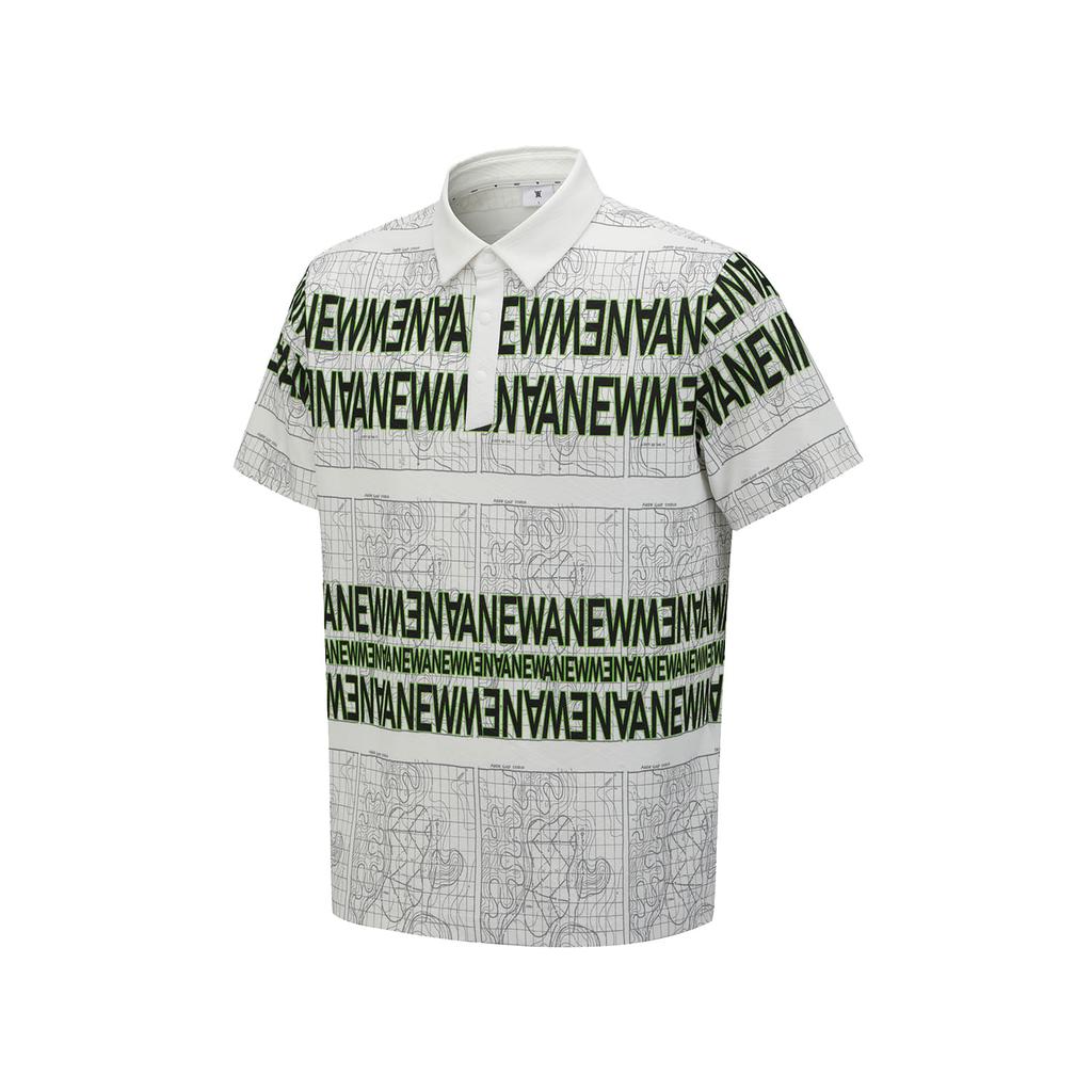 ANEW GOLF Men Logo Graphic T-Shirt_Wh