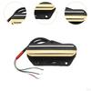 Bridge Double Coil Pickup for Electric Guitar with Rail System