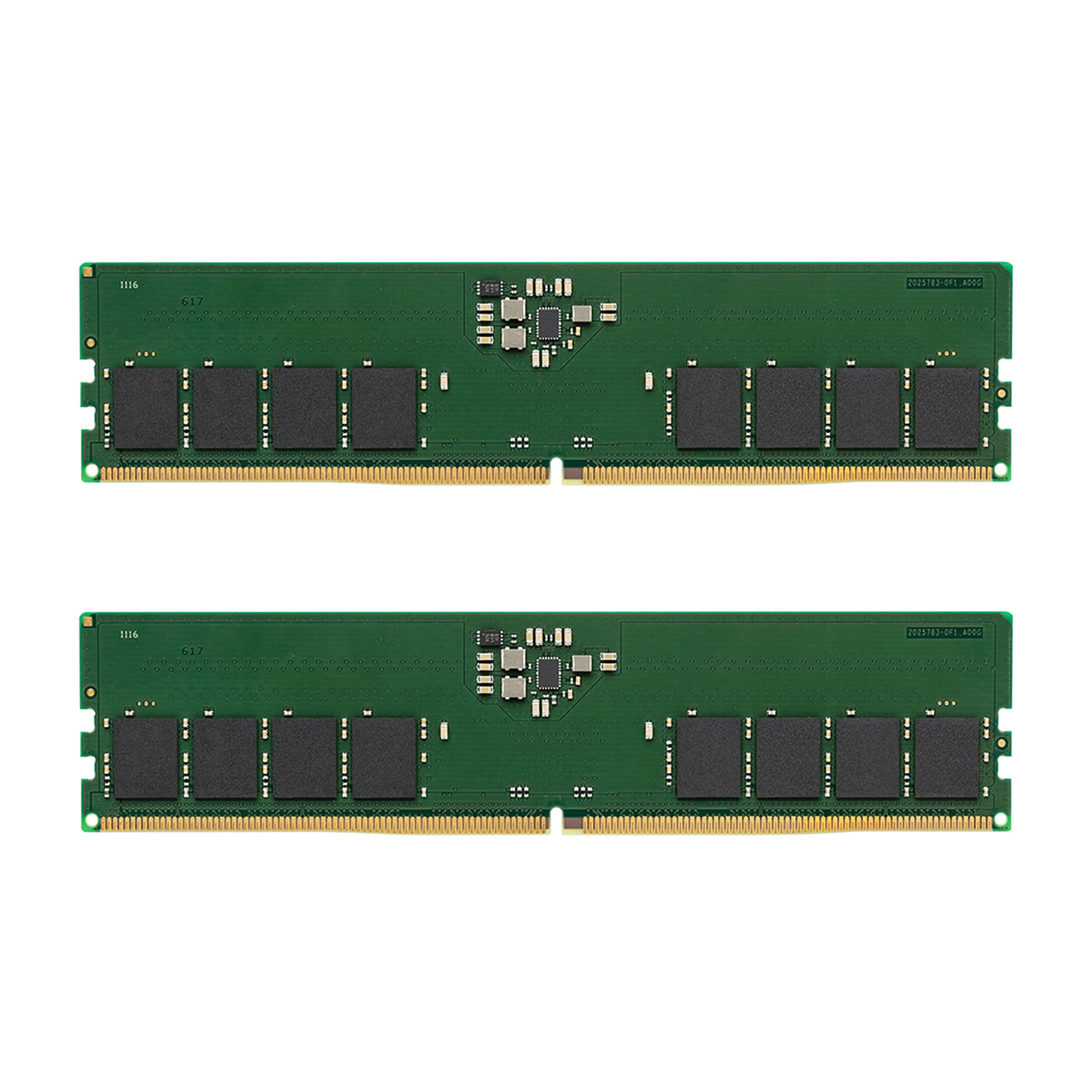 

Kingston Desktop PC Memory DDR5 8GB x 2 CL40 Product Lifetime Warranty [100% Compatibility] 4800MT/s 1.1V KCP548US6K2-16