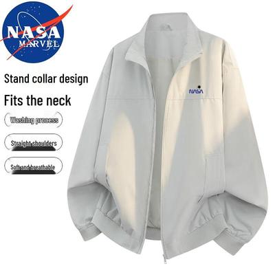 NASA MARVEL Men's Casual Windbreaker Jacket