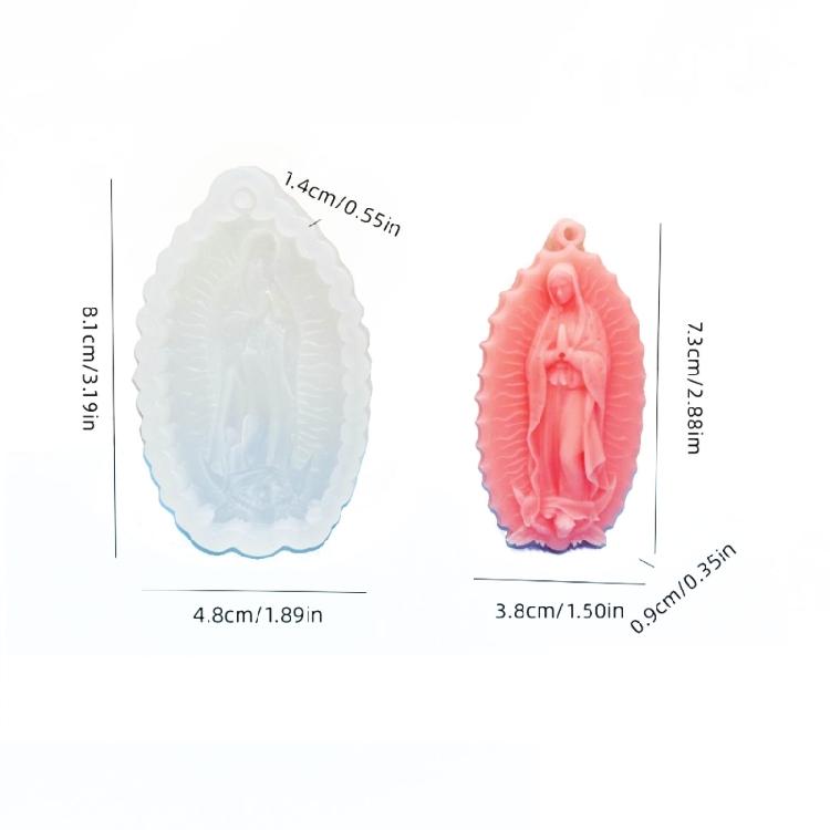 Clay Mold Angel Shape Jewelry Making Supplies Silicone Material Hand Making Tool
