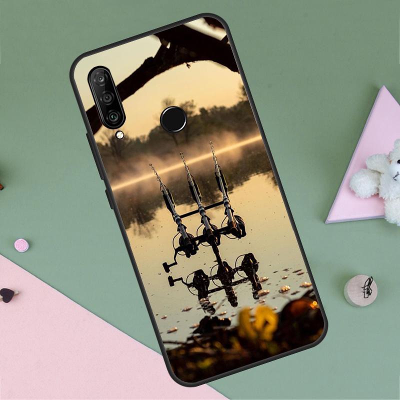 

Carp Fishing Fish For Huawei Nova 12i 12s 11i 8i 7i 9 10 SE Y90 Y60 Y70 Y72 Y61 Y91 P30 P40 Lite P60 Pro Case Huawei P20 Lite