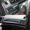 Carbon Fiber Look Front Air Outlet Frame Cover Trim For Honda Accord 13-17