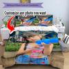 Customize Photos Customize Your Photo Bedding Set Breathable Duvet Cover with Pillowcases Home Decoration Birthday Gift