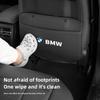 2025 Hot Car Seat Back Protection Anti-Kick Pad Rear Seat Organizer Storage Bag For BMW M3 M4 X1 X3 X5 X7 E39 E46 E60 E90 F10 F2