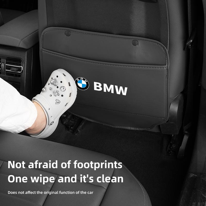2025 Hot Car Seat Back Protection Anti-Kick Pad Rear Seat Organizer Storage Bag For BMW M3 M4 X1 X3 X5 X7 E39 E46 E60 E90 F10 F2