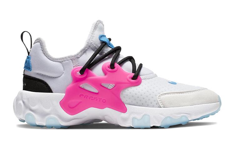 Nike React Presto 'White Hyper Pink' Gs BQ4002-101