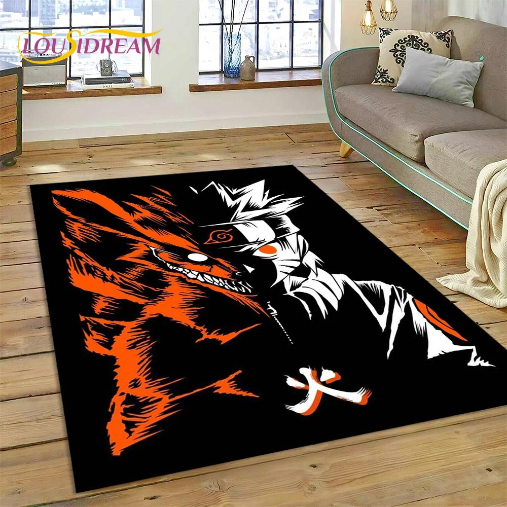 Cartoon 3D I-Itachi Japan Anime  Area Rug,Carpet Rug for Living Room Bedroom Sofa Doormat Decoration, Kids Non-slip Floor Mat