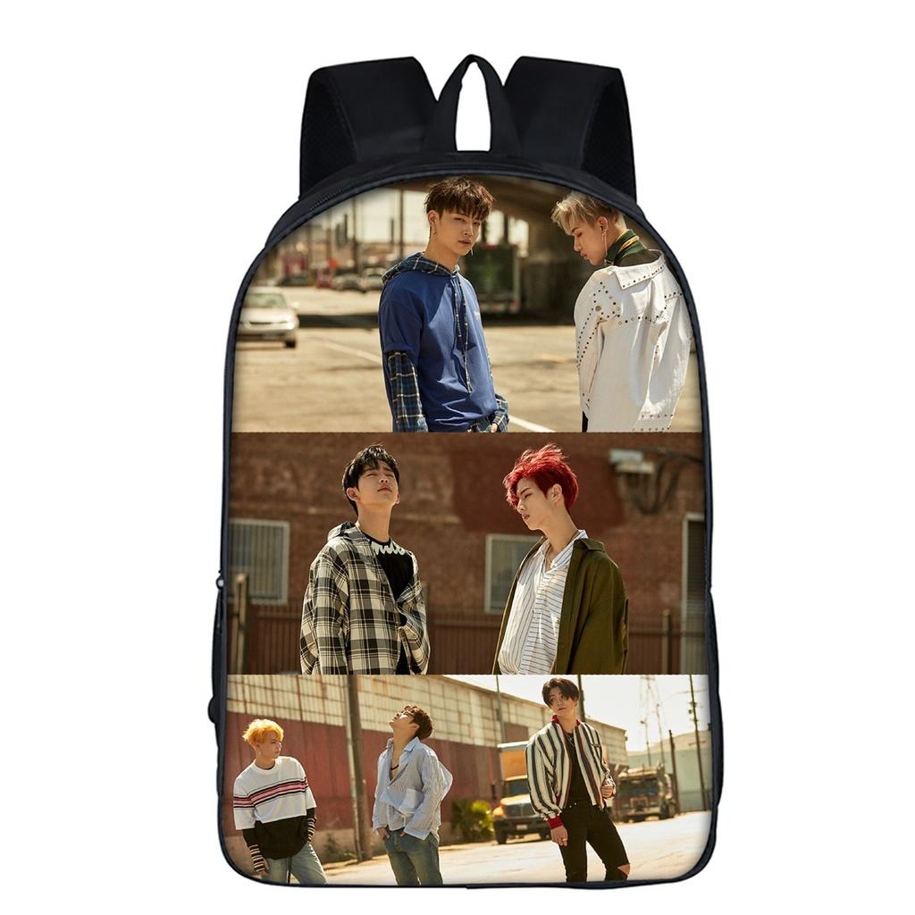 Durable Kpop Got7 Idol Team 3d Print Backpack With Spacious Compartments