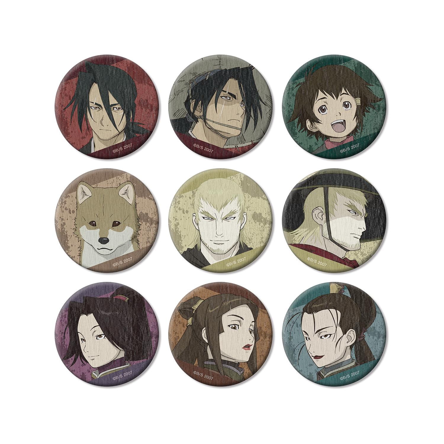 

Stranger Mukouhatan Trading Washi Can Badges Box of 9