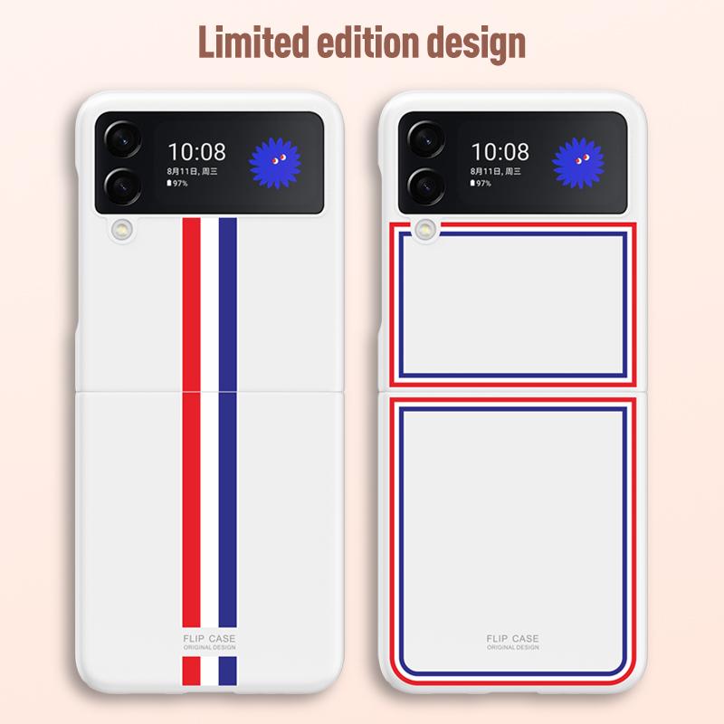 Luxury Slim Thin Protective Cover Case For Samsung Galaxy Z Flip 3 5g Flip3 Z Fold3 Fold 3 Folding Cell Phone Bag Funda Coque