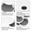 Rotatable Jewelry   4 Layers 360 Degree Rotation Dustproof Round Jewelry Box with Lid for   Household