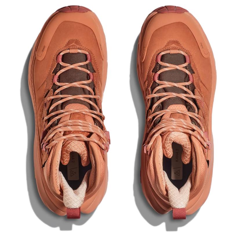 HOKA One One Kaha 2 Slip Resistant Abrasion Resistant Mid Top Outdoor Shoes Women's Umber 1123156-CDRS