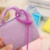 1pc Cute Mini Crossbody Bag for Women - Portable Pouch with Keychain Strap, Compact Travel Organizer
