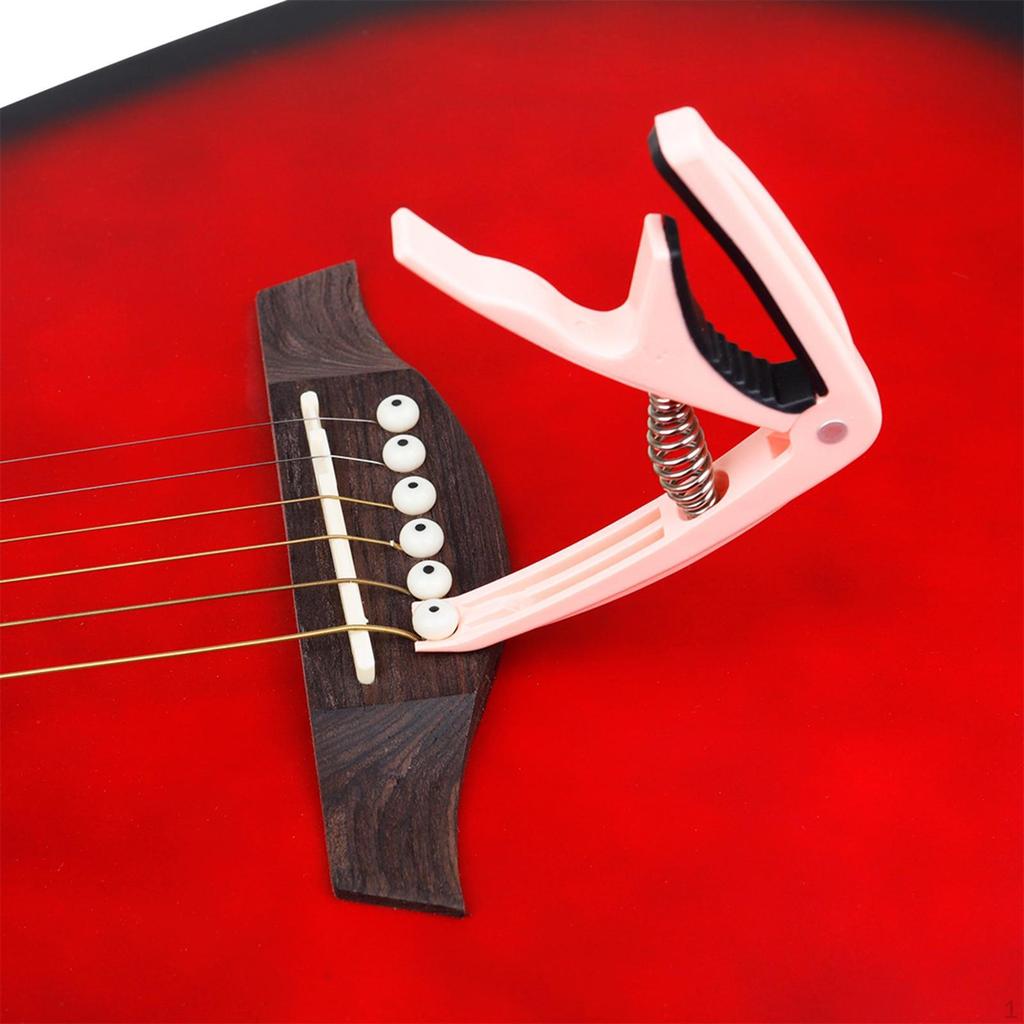 Resin Clamp for Capo Ukulele 4 Strings Soprano Concert Tenor Baritone Light