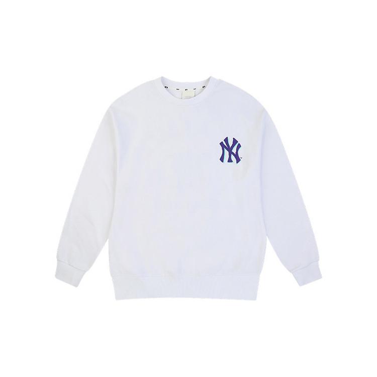 New MLB Sweatshirt Fall Unisex White 31MT07011-50W