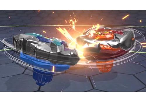 Beyblade X XONE (Beyblade Zone) - Schalterhersteller Bonus Shinobi Messer 4-60LF Metallbeschichtung Blau Inklusive Mikrofasertuch mit Nintendo-Logo-Design.