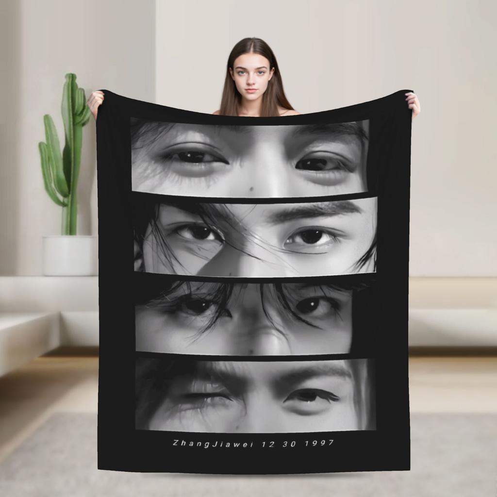 Zhang Linghe Flannel Blanket Warm Soft Throw Blanket for Couch Bed Picnic Fashion Bedspread Sofa Bed Cover