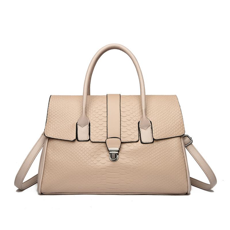 New retro fashion large capacity shoulder diagonal span handbag