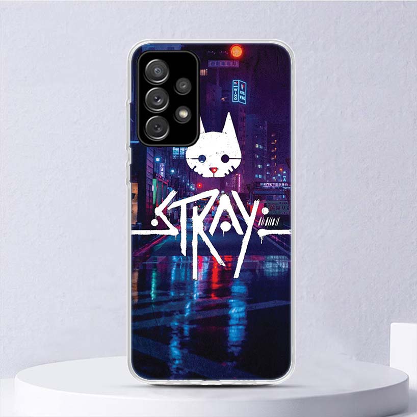 

Stray Cat Game Soft Case For Samsung Galaxy A16 A15 A14 A13 A56 A55 A54 A53 Phone Cover A26 A36 A25 A35 A24 A34 A23 A33 A15 A14 Samsung A36