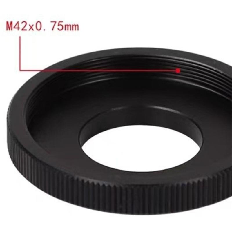 C Mount Male to T2 Female Thread Adapter Rings for Photography and Lens Conversion Aluminum Lens Converter