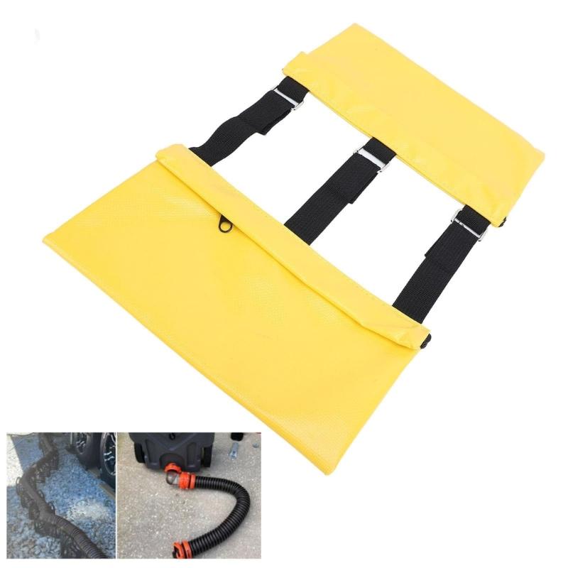 Heavy Duty Motorhomes Waste Disposal Stabilizer Bag With Adjustable Weights for Secure Drainage Management Prevent Leaks