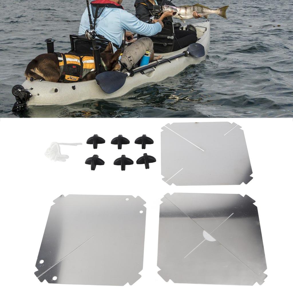 Stainless Steel Marine 10pcs Octahedral Type Aluminium Radar Reflectors 12x12 Inches for Sailboats Motorboat Boat Accessories