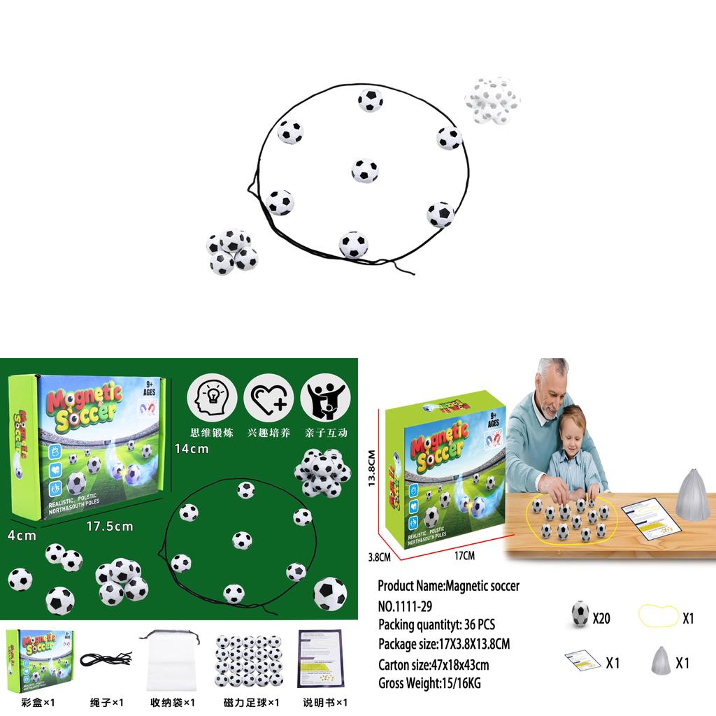 Magnetic Soccer Game For Kids With Magnetic Balls And Interactive Play For Family Fun