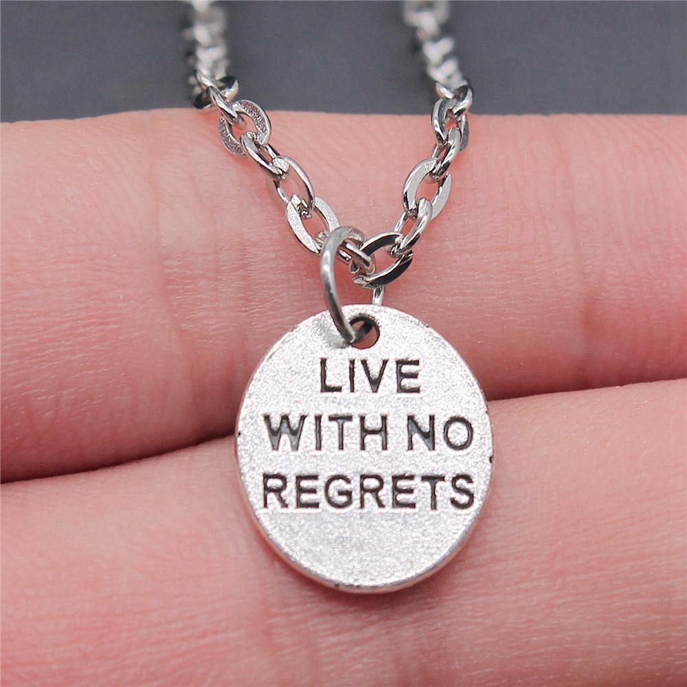 

Best Friends Encouragement Tarot Letter Tags Pendant Antique Bronze Metal Daughter Choker Necklace A32-1pcs-15x13mm